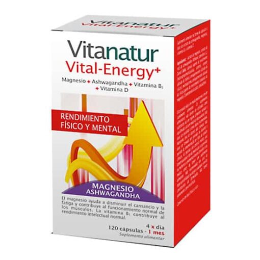 Comprar online Vitanatur vital energy 120 caps