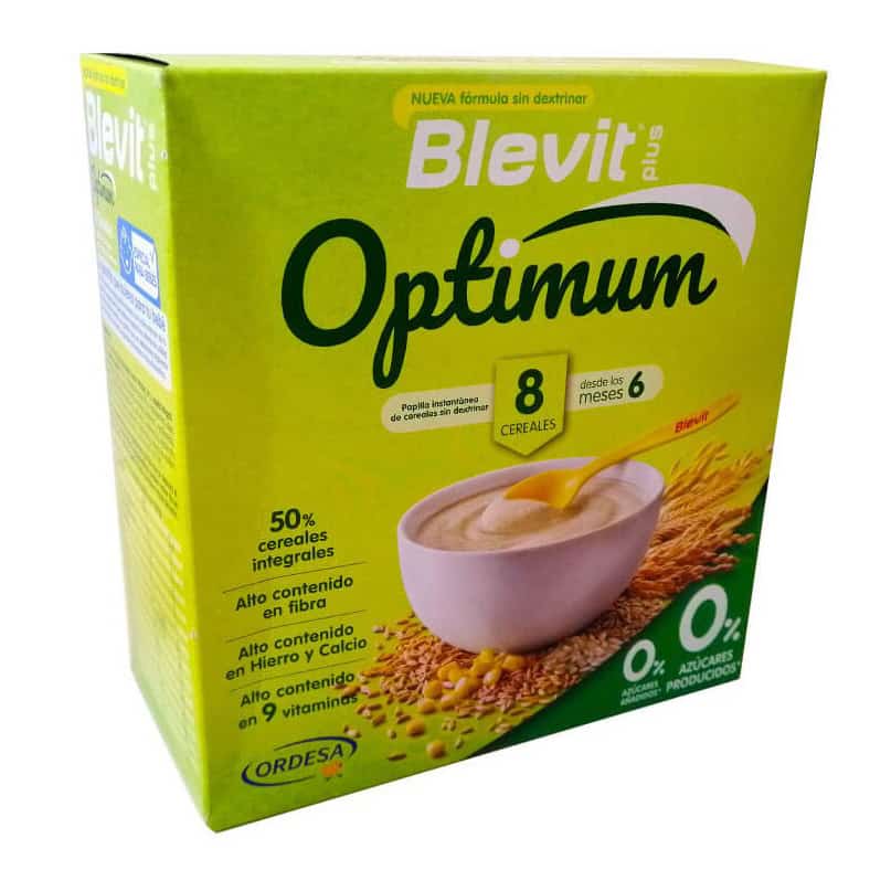 Blevit Plus Optimum 8 Cereales 400 G - Farmacia Online Barata