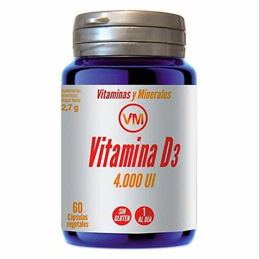 Vitamina D3 4000ui. 60 Capsulas Ynsadiet