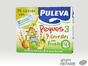 Puleva Peques 3 Cereales y Fruta 3x200ml - Leche Crecimiento